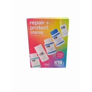 K18 Repair Protect Mini Travel Set Peptide Damage Shield Hair Care Oil Mask 5pc
